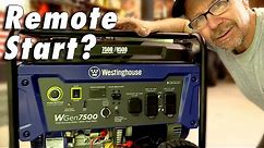 A Remote Start Generator? You Will Like This - Westinghouse Wgen7500