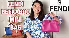 FENDI Peekaboo Iconic Mini Bag: Review, What Fits and Mod Shots