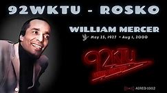 92KTU / Remembering Legendary "Rosko" - William Mercer