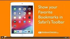Show your Favorite Bookmarks in Safari on the iPad