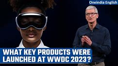 WWDC 2023 | Apple introduces AR headset and other key products | Oneindia News