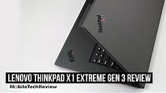 Lenovo ThinkPad X1 Extreme Gen 3 Review (2020)