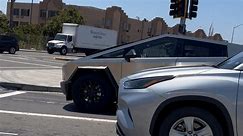 Tesla Cybertruck Spotted Driving on California Roadway Nearly Four Years After Unveiling