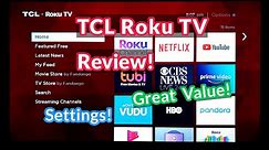 TCL 32s325 32 inch Roku Smart TV LED Review! Best Budget TV? 📺