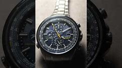 Citizen Blue Angles Atomic Watch function
