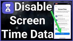 How To Delete Screen Time Data From iPhone