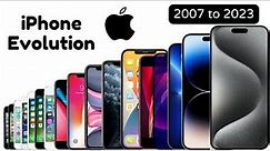 Evolution of iPhone || 2007 to 2023
