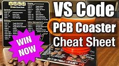 🎁GIVEAWAY | VS Code Cheatsheet coaster
