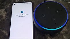How to connect alexa to phone | Amazon alexa echo dot setup | Connect alexa to wifi