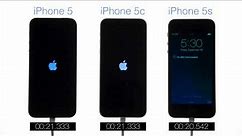 Boot Speed Test: iPhone 5 vs. iPhone 5c vs. iPhone 5s