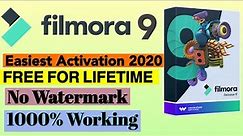 How to Activate Filmora 9 for Lifetime 2020 | Filmora 9 Download Full Version with Crack 2020