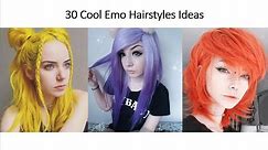 30 Best Emo Hairstyles For Girls in 2022