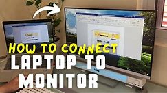 How to Connect a Second Monitor to Your Laptop | HP EliteBook 840