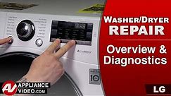 LG Washer Dryer Combo unit - Overview Diagnostics, Error Codes, Troubleshooting