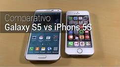 Comparativo: iPhone 5S vs Galaxy S5 | Tudocelular.com