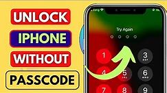 IOS 17|Unlock IPhone If Forgot Passcode 2024|How To Unlock IPhone Without Passcode