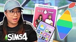 This mod UPGRADES the phones & electronics in The Sims 4 (Plumfruit)