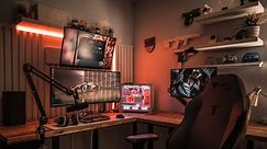 ULTIMATE Gaming Desk Setup Rebuild, DIY Butcherblock Desk