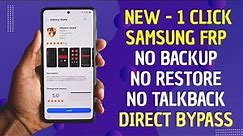 Oh Finally ! Direct FRP Bypass FREE Tool 2022- All Samsung Android 11/12 FRP Unlock Without Alliance