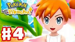 Pokemon Let's Go Pikachu and Eevee - Gameplay Walkthrough Part 4 - Gym Leader Misty!