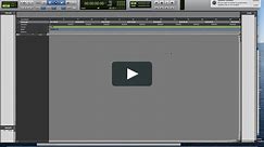 ProTools Set Up Menu