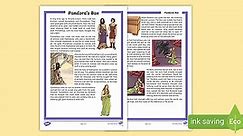 Pandora's Box Ancient Greek Myth Story