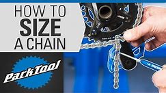 How to Size a Bicycle Chain