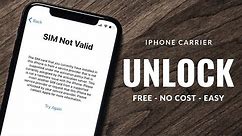 How to unlock iPhone from Carrier Free - Unlock iPhone from ANY Network! (T-Mobile, Sprint, AT&T..)