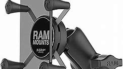 RAM Mounts RAP-HOL-UN7B-201U X-Grip Phone Holder with Composite Double Socket Arm(Medium) Compatible with RAM B Size 1" Ball Components