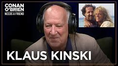 Werner Herzog's Tumultuous Relationship With Klaus Kinski | Conan O'Brien Needs A Friend