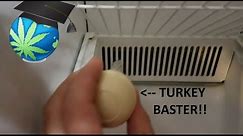 Fix A Clogged Fridge Defrost Drain WITHOUT Opening Panels - How To