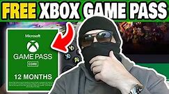 *2024 METHOD* How to get XBOX GAME PASS for FREE! | Free Xbox Game Pass Code (NO TRIAL)