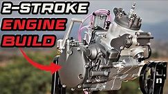 How to rebuild 2-stroke engine - YZ125 build