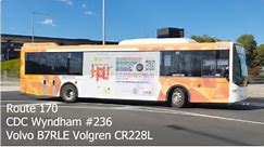 CDC Wyndham #236 (Volvo B7RLE, Volgren CR228L)