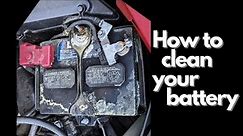 How to easily remove battery corrosion