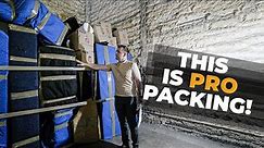 How to Pack Furntiure Like a Pro! (What Beautiful Packing Looks Like!)