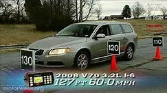 Motorweek 2008 Volvo V70 Road Test