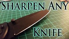 The Laziest Way to Sharpen Any Knife to Razor Sharp