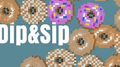 Dip and Sip : Donut toss - physics game by ikoiku