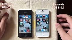 iPhone 4 iOS 7.1.2 vs iPhone 4s iOS 8.4.1 - Full Speedtest 2018