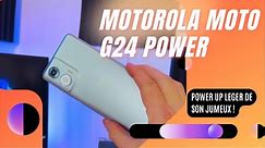 MOTOROLA MOTO G24 POWER : Grosse batterie pour moins de 200€