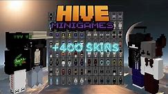 Matching cosmetic skin for MCPE [version 1.0 +426skins]+working on thehive (MIXED PACK)