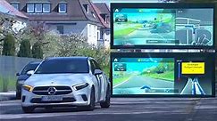 Die Augmented-Reality-Kamera in der Mercedes-Benz A-Klasse (W177)