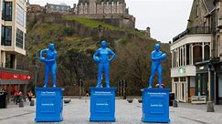 Sustainable statues unveiled to celebrate female athletes
