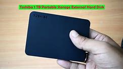 Toshiba Canvio USB 3.0 1TB Portable HDD Unboxing, Review & Setup | AMTVPRO