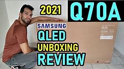 SAMSUNG Q70A QLED: UNBOXING REVIEW OPINIONES 2021 - HDMI 2.1 VRR FREESYNC PREMIUM