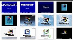 All Windows Logon Screen Animation From Windows 98 to Windows 10 || Bangali Tech Chele