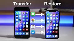 How to Transfer All Data from an Old iPhone to a New iPhone without iTunes or iCloud￼
