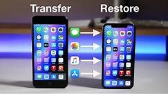 How to Transfer All Data from an Old iPhone to a New iPhone without iTunes or iCloud￼