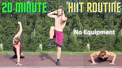 Ultimate 20 minute HIIT – Full Body Workout Routine (Beginner to Advanced)
